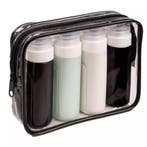 Trizand travel cosmetic bag – navulbare reisflesjes + tra., Diversen, Ophalen of Verzenden, Nieuw