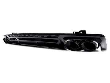 Diffuser Audi A6 C8 S-Line S6 Look Glans Zwart Dummy, Ophalen of Verzenden, Nieuw