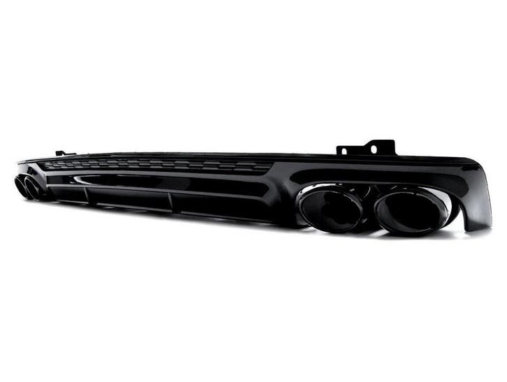 Diffuser Audi A6 C8 S-Line S6 Look Glans Zwart Dummy, Auto-onderdelen, Carrosserie en Plaatwerk, Ophalen of Verzenden