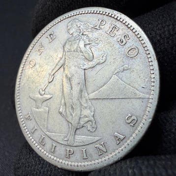 Filipijnen. Un Peso 1907 (Zonder minimumprijs)