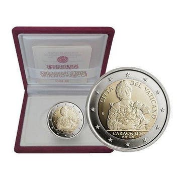 Vaticaan. 2 Euro 2021 Caravaggio Proof (Zonder