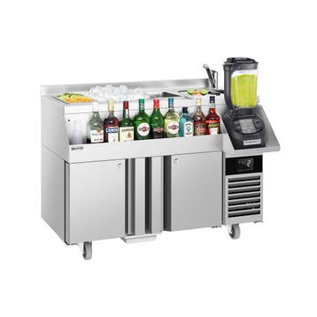 GGM Gastro | Cocktail voorbereidingstafel - 1200mm - 150L -, Zakelijke goederen, Horeca | Meubilair en Inrichting, Verzenden, Nieuw in verpakking