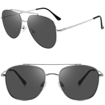 Fako Sunglasses - Pilotenbril Metal - Piloot Zonnebril -, Verzenden, Nieuw