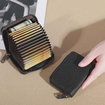 Portemonnee Kaarthouder Creditcardhouder PU Leer Organiser m, Verzenden, Nieuw