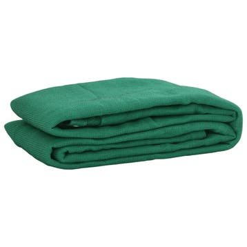 vidaXL Aanhangwagennet 4x8 m HDPE groen, Verzenden, Nieuw