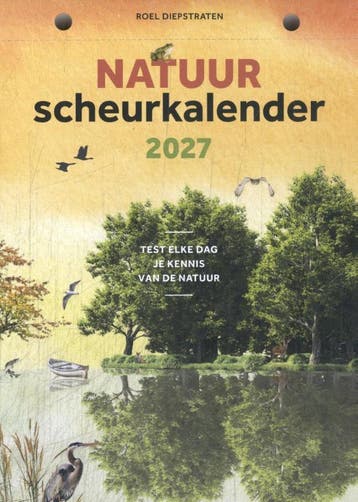 Natuurscheurkalender 2027 | Roel Diepstraten | Nieuw, Ophalen of Verzenden, Nieuw, Roel Diepstraten