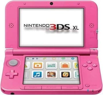 Nintendo 3DS XL Roze (Nette Staat) (3DS Spelcomputers), Spelcomputers en Games, Ophalen of Verzenden, Zo goed als nieuw
