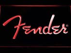 Fender neon bord lamp LED  verlichting reclame lichtbak *ROO, Verzenden, Nieuw