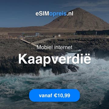 eSIM Kaapverdië - Mobiel internet vanaf €10,99, Telecommunicatie, Verzenden, Nieuw, Prepaidkaart
