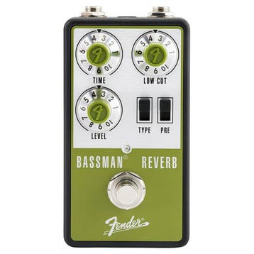 Fender 234613000 Bassman Reverb, effect pedaal voor bas, Muziek en Instrumenten, Effecten, Ophalen of Verzenden, Nieuw