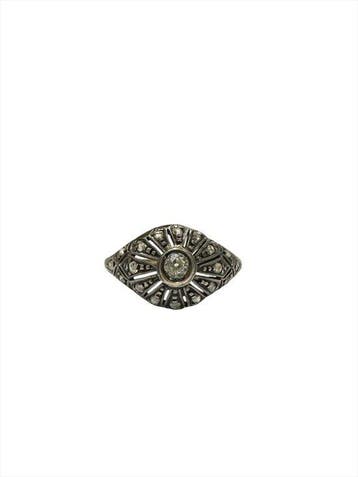 Ring - 18 karaat Geel goud Diamant (Natuurlijk) - Diamant, Nieuw