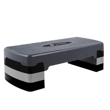 Aerobic Stepper | Verstelbaar | Grijs/Zwart, Sport en Fitness, Overige Sport en Fitness, Ophalen of Verzenden, Nieuw