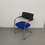 Vitra Visavis vergaderstoel - blauwe stof (alleen per set), Huis en Inrichting, Stoelen, Ophalen of Verzenden, Nieuw