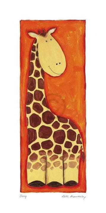 Kunstdruk Kate Mawdsley - Jerry 15x30cm, Verzenden, Nieuw