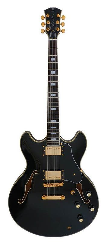 Sire H7/BK elektrische archtop gitaar zwart, Verzenden, Nieuw