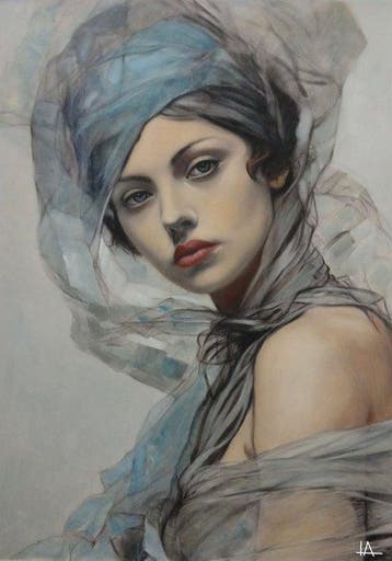 Antonio Lucignano - Antonia, Antiek en Kunst