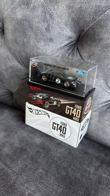 Hot Wheels 1:64 - Modelauto - RLC Exclusive – Ford GT40 MkII, Nieuw