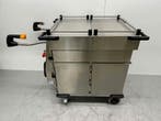 RVS Hupfer Cateringwagen Zelfrijdend Accu warmhoudkast bain, Ophalen of Verzenden, Gebruikt