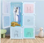 Kinderkast met 6 Vakken – Modulaire Kunststof Opbergkast, Verzenden, Nieuw