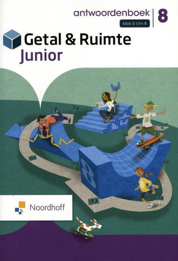 groep 8_deel 2 / Getal & Ruimte Junior / antwoordenboek, Verzenden, Zo goed als nieuw