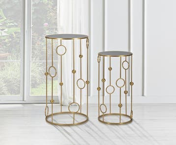 TAFELKOOI SET 2ST CM Ø 50X100-40X80, Ophalen of Verzenden, Nieuw