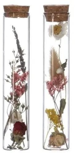 Reageerbuisjes glas met kurk 15 cm Ø3 cm doos 6 stuks, Ophalen of Verzenden, Nieuw
