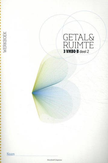Getal & Ruimte vmbo-b 3 werkboek deel 2, Ophalen of Verzenden, Nieuw