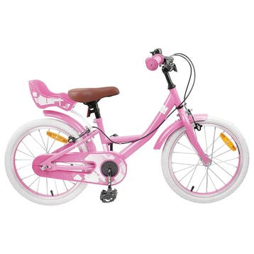 vidaXL Kinderfiets 18 Inch voor 5-7 jaar Lichtroze, Fietsen en Brommers, Fietsen | Racefietsen, Verzenden, Nieuw