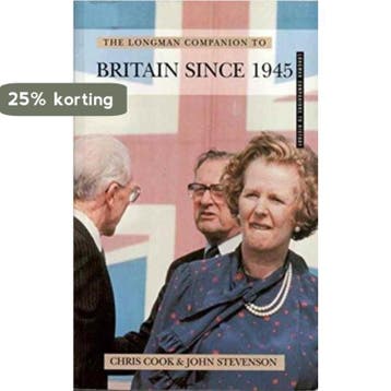 Longman Companion to Britain Since 1945 - Chris Cook, Verzenden, Gelezen, Chris Cook