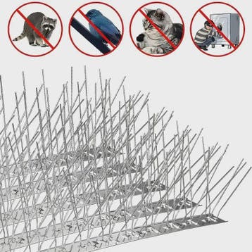 RVS Duivenpinnen Set - Vogelwering voor Tuin & Balkon