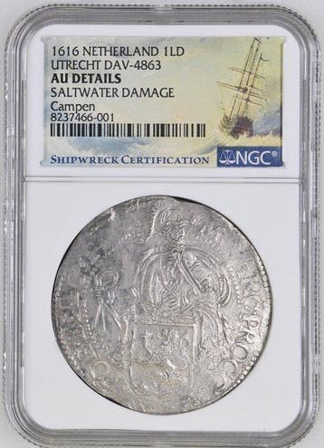 Nederland, Utrecht Leeuwendaalder (Lion Dollar) NGC