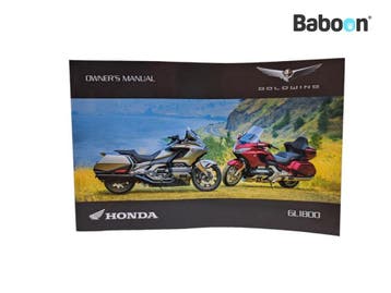 Instructie Boek Honda GL 1800 Goldwing Tour 2018-> (GL1800, Verzenden, Gebruikt