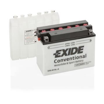 Exide Conventional 12V accu | E50-N18L-A | 12V 20Ah, Auto-onderdelen, Accu's en Toebehoren, Ophalen of Verzenden, Nieuw