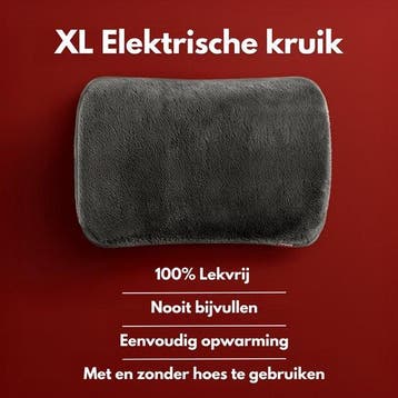 2dekans | Coozie Elektrische Kruik XL – 1,65L – met, Ophalen of Verzenden, Zo goed als nieuw