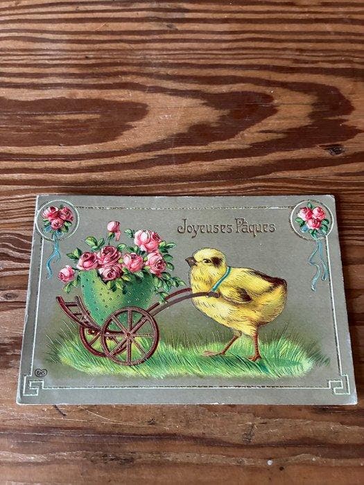 Bloemen, kinderen - Ansichtkaart (65) - 1900-1940, Verzamelen, Ansichtkaarten | Buitenland
