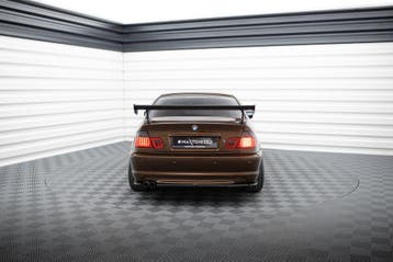 Maxton Carbon Spoiler met beugels en LED BMW 3 Coupé E46, Verzenden