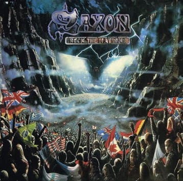 Saxon - Rock The Nations, Ophalen of Verzenden, Gebruikt