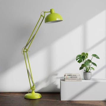 Staande lamp - Staal - 180 cm
