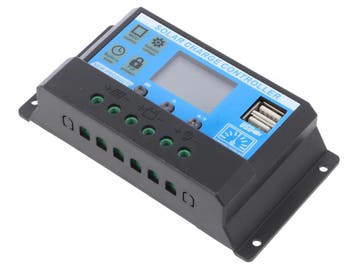 Solar laadregelaar - 20A - 12 / 24V - Premium, Hobby en Vrije tijd, Ophalen of Verzenden, Nieuw