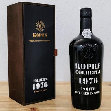1976 Kopke - Colheita Port, Tawny - Porto - 1 Fles (0,75, Nieuw