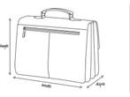 Burkely Vintage Doris - Laptopbag 15.6 - Leer - Zwart, Verzenden, Zo goed als nieuw