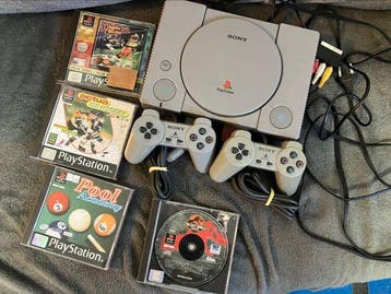 Sony - Playstation 1 (PS1) - Videogameconsole + games, Nieuw