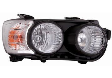 Chevrolet Aveo 2011+ Zwart Koplamp Rechts (Koplampen), Verzenden, Nieuw