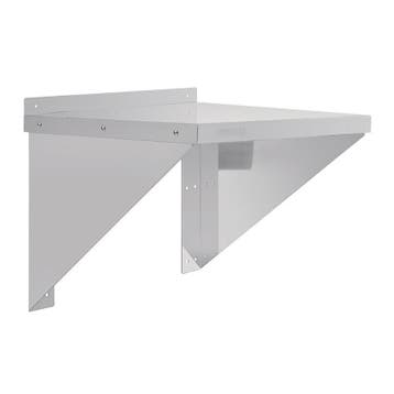 Vogue RVS oven/magnetron wandplank 56x46cm, Verzenden, Nieuw in verpakking