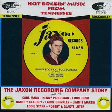 cd - arious artists - Hot Rockin Music From Tennessee, Verzenden, Zo goed als nieuw