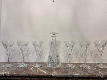 Val Saint Lambert - Wijnglas (12) - Kristal