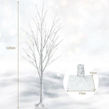 2dekans | Coast 120 cm Verlichte Kerstboom MET 48 Warme, Diversen, Kerst, Ophalen of Verzenden, Zo goed als nieuw