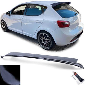 Spoiler Seat Ibiza 6J 5 Deurs 08-17 Glans Zwart, Ophalen of Verzenden, Nieuw