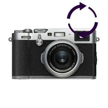 Fujifilm FinePix X100F compact camera Zilver - Tweedehands, Verzenden, Gebruikt, Fujifilm
