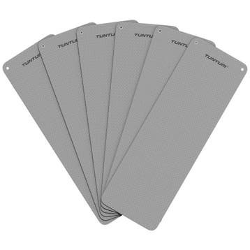 Tunturi Platinum Fitnessmat EVA 180CM, 6 stuks, Grijs, Verzenden, Nieuw